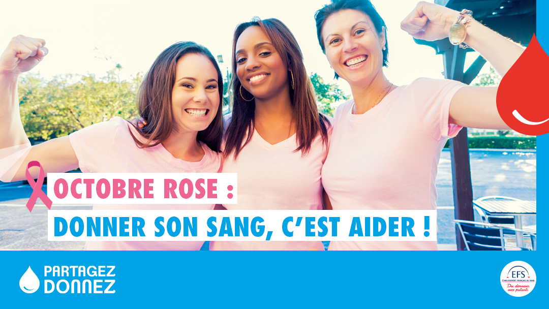 Aube l établissement français du sang se mobilise pour Octobre Rose